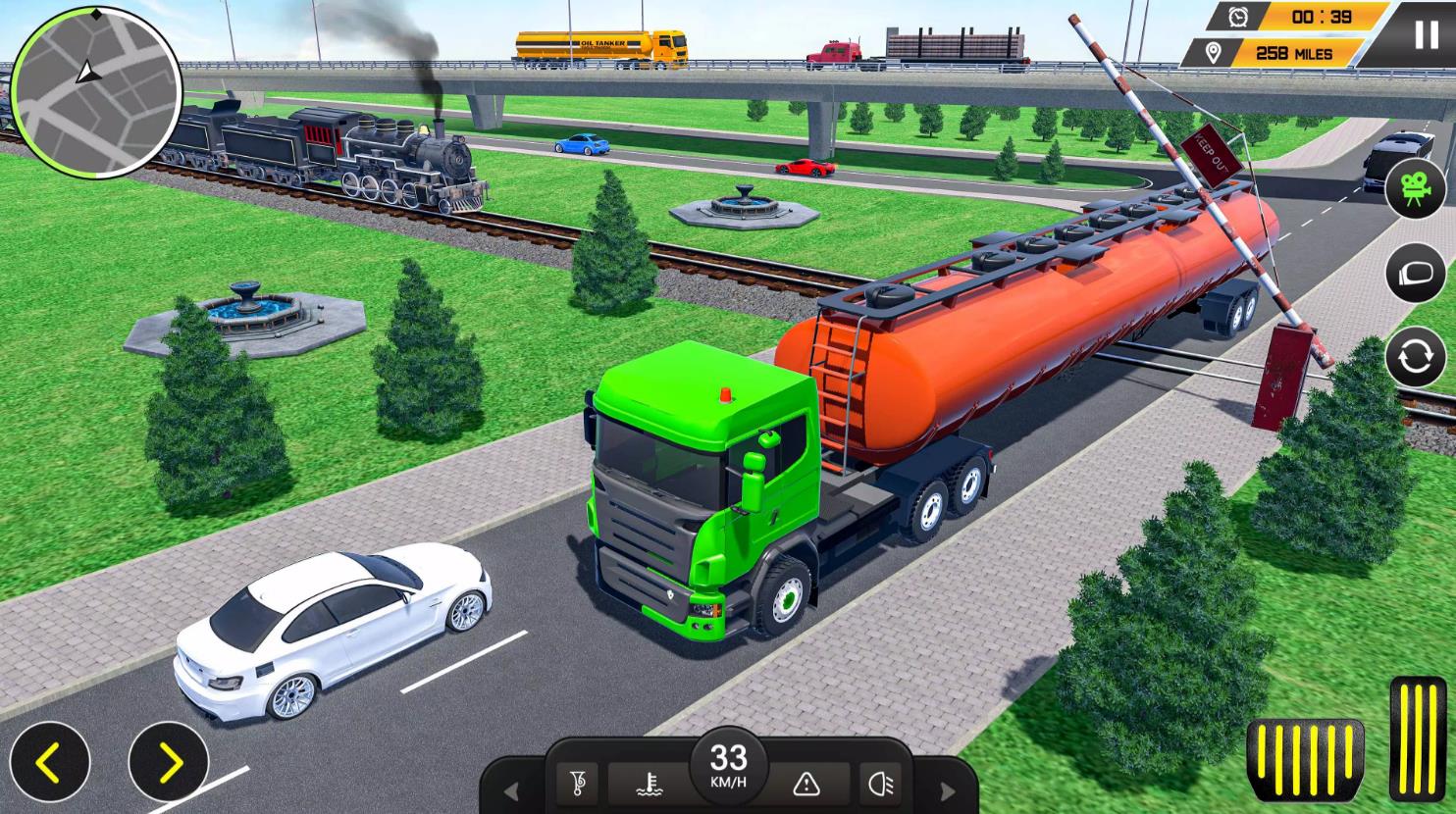 Oil Tanker Truck Driving Games截图3