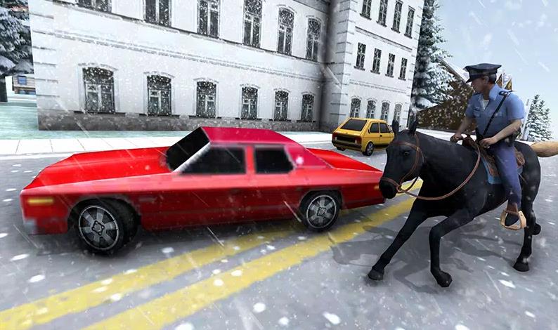 Horse Cop Mad City Horse Games截图1