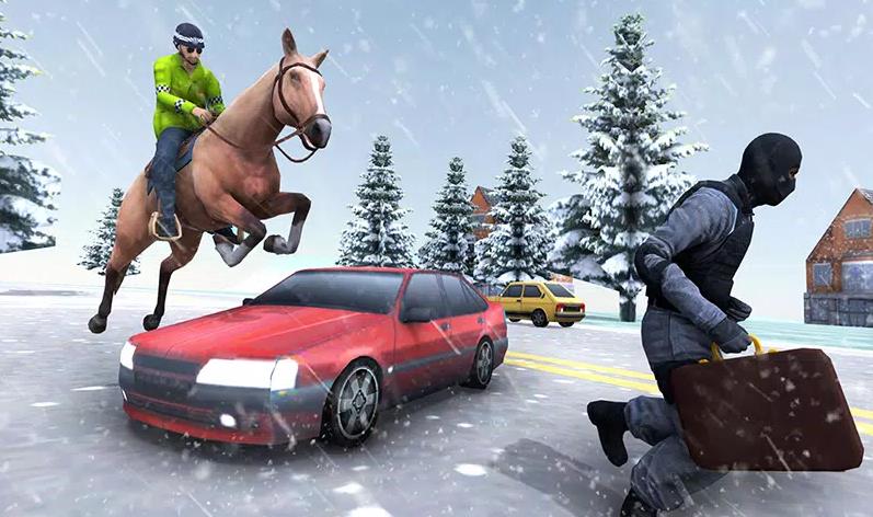 Horse Cop Mad City Horse Games截图2