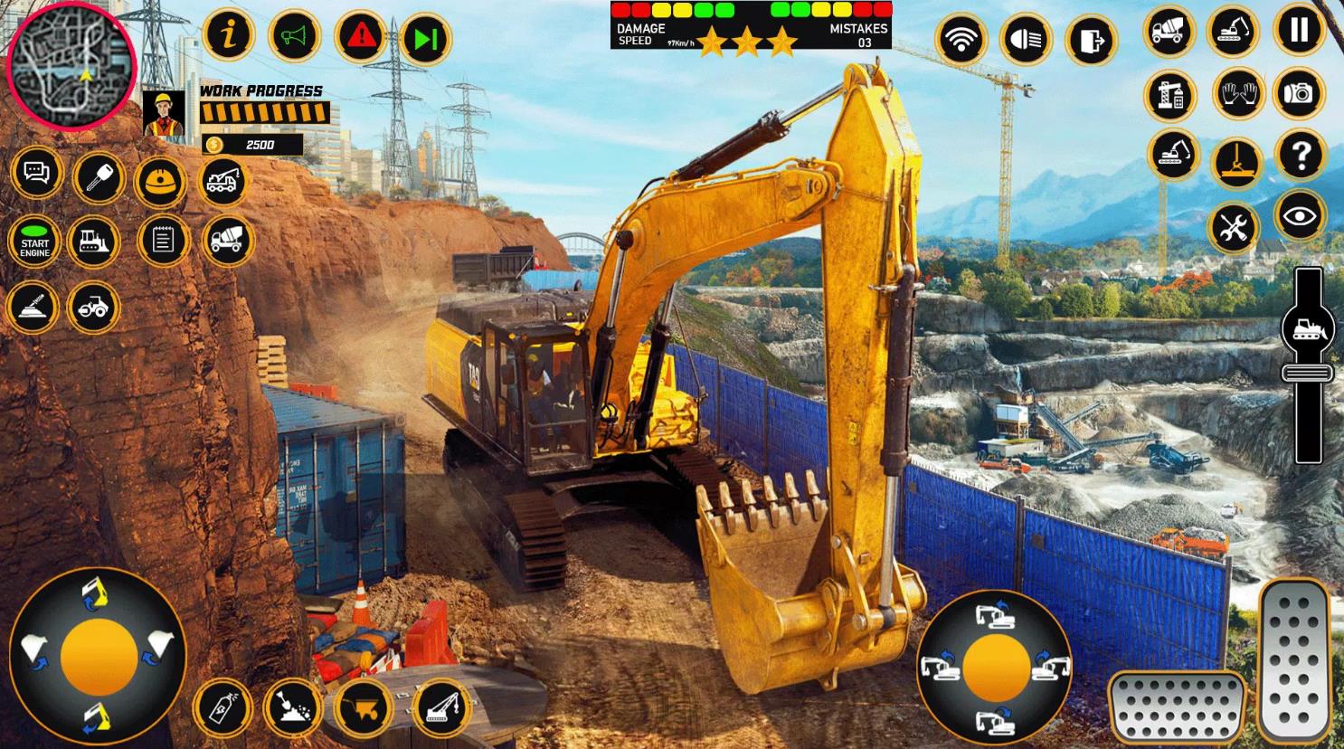 Excavator Games JCB Simulator截图2