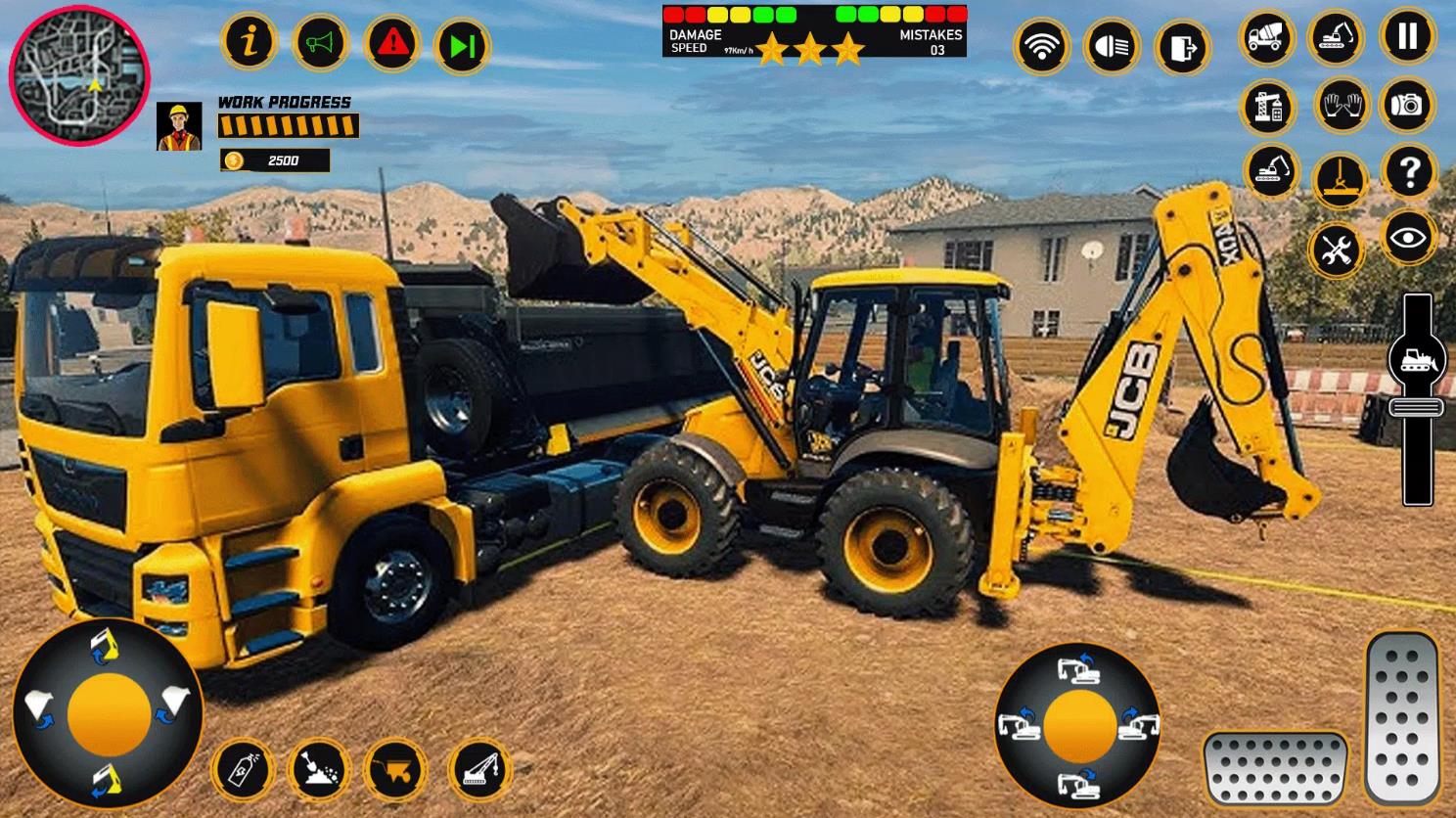 Excavator Games JCB Simulator截图1