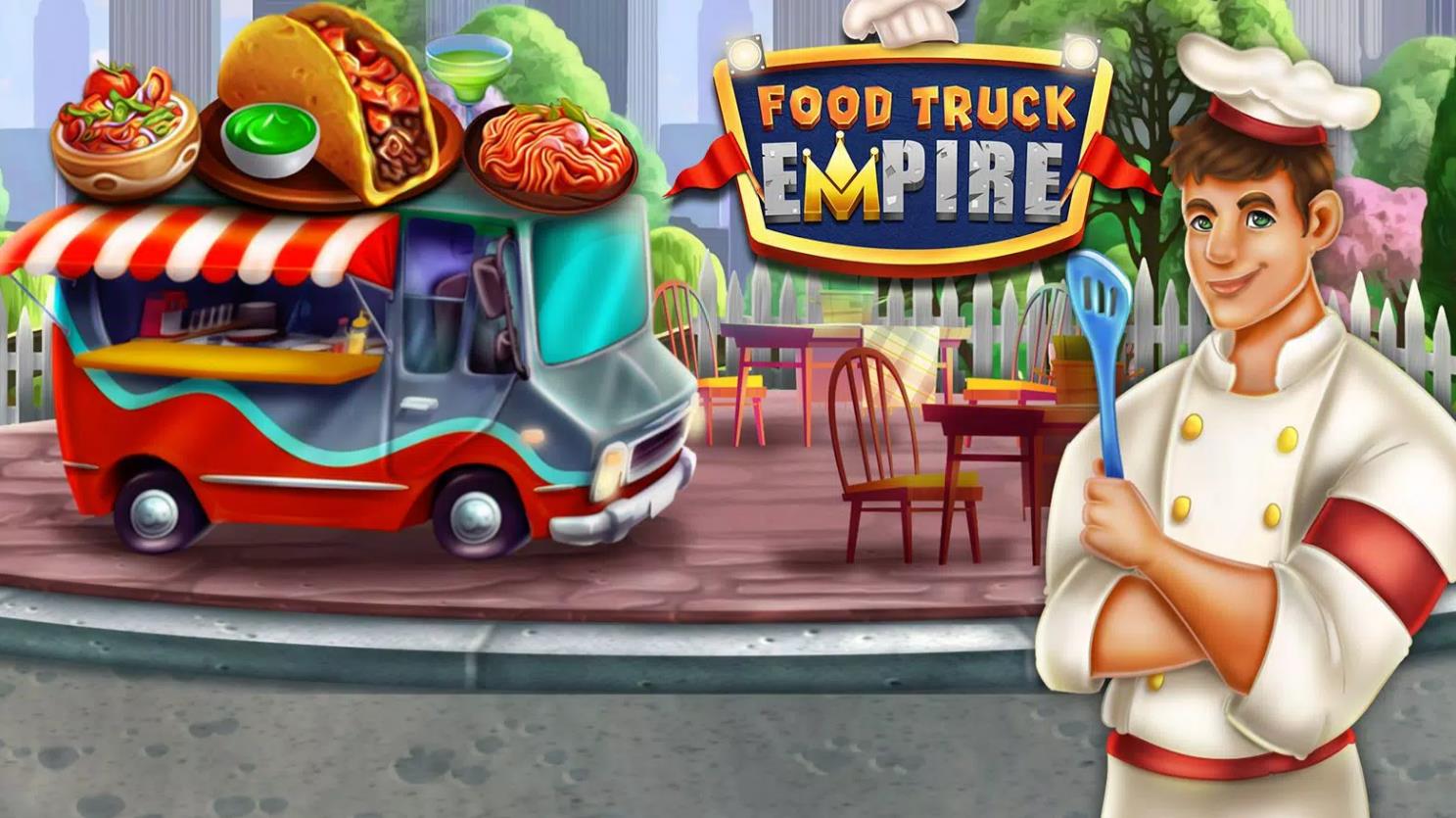 Food truck Empire Cooking Game截图1