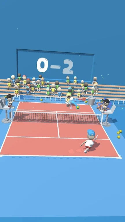 Tennis Game 3D截图3
