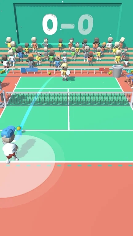 Tennis Game 3D截图2