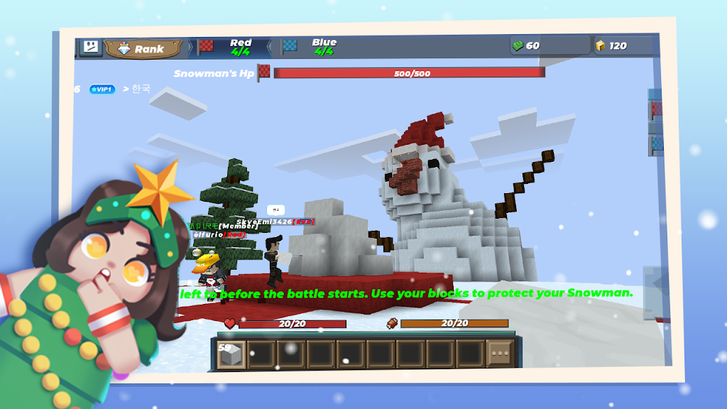 Snowman Defender截图1