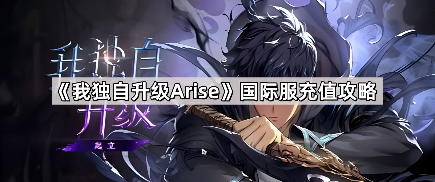 《我独自升级Arise》国际服充值攻略