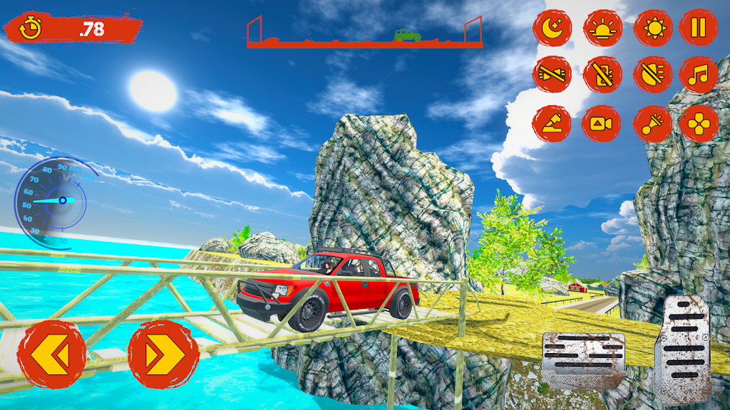 Offroad MonsterTruck Stunt Car截图1