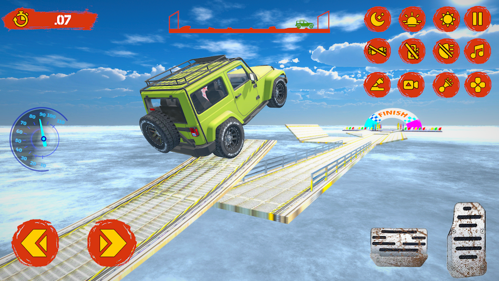 Offroad MonsterTruck Stunt Car截图2