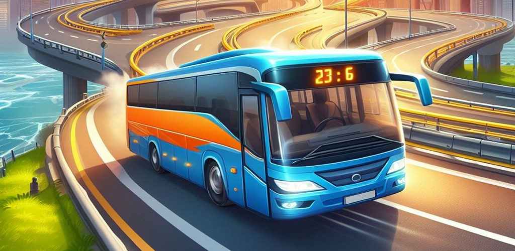 City Bus Racing Simulator截图1