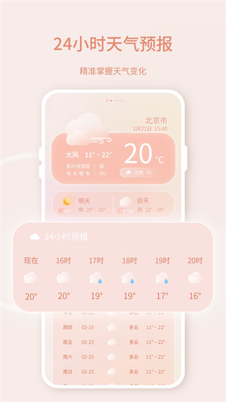 晴雨天气预报截图1