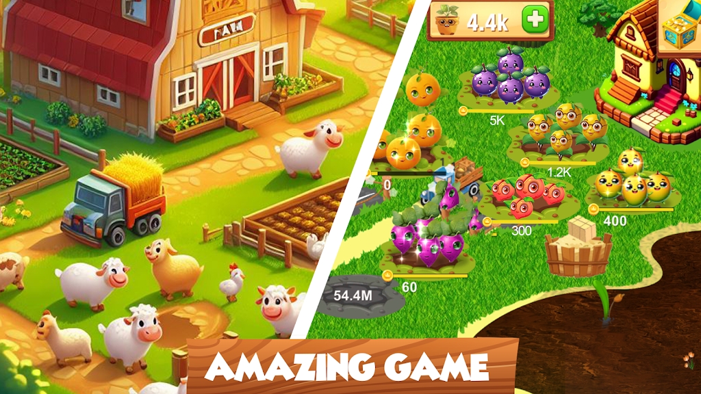 Happy Farm Farming Challenge截图1