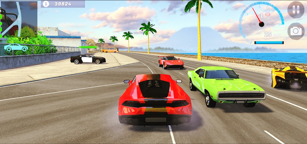 XCar Driving City Street截图2