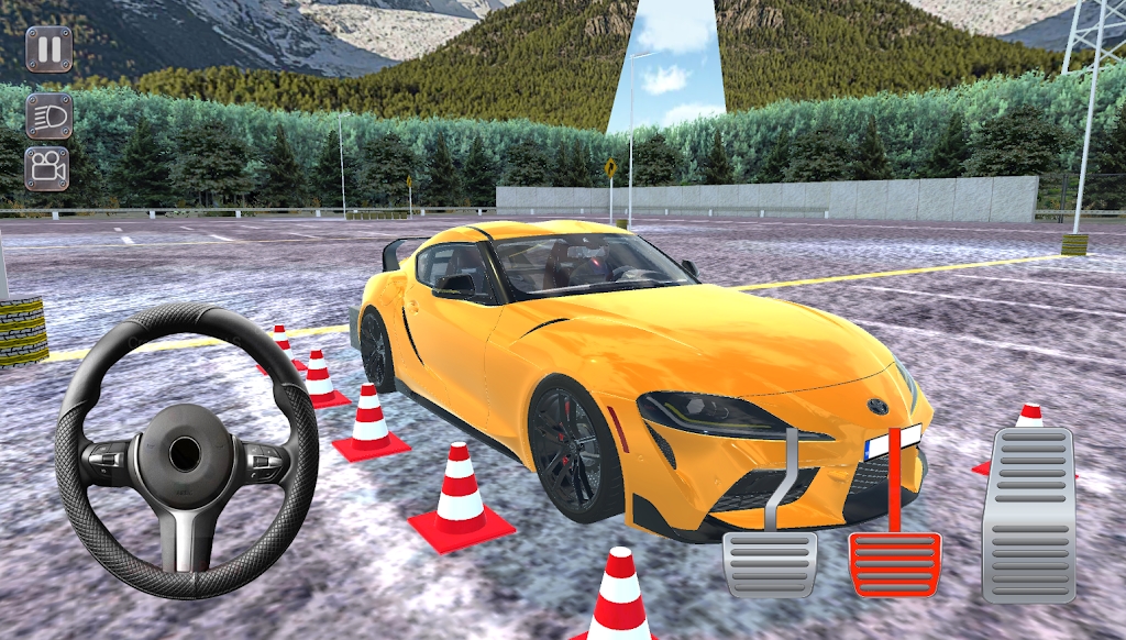 Supra Car Driving Parking截图2