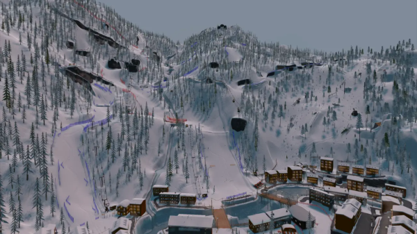 高山滑雪模拟器地图全开版截图1
