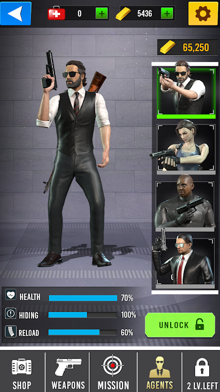 Elite Agent Shooting Game