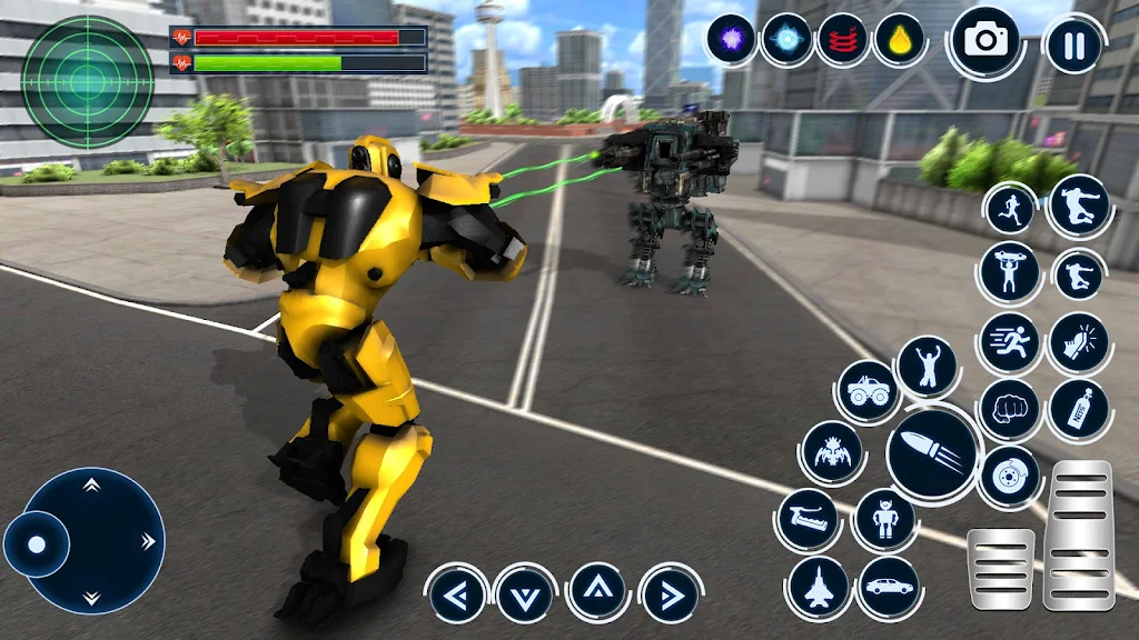 Robot Transform Fight Games 3D截图1