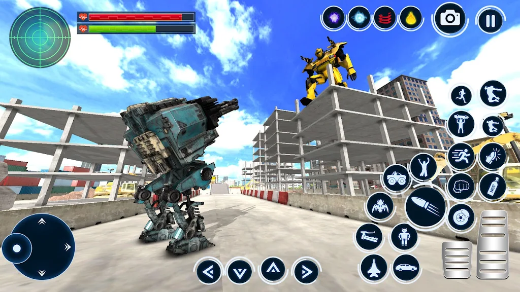 Robot Transform Fight Games 3D