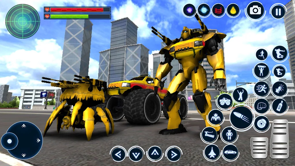 Robot Transform Fight Games 3D