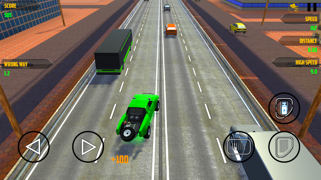 Car Highway Traffic Racing截图1