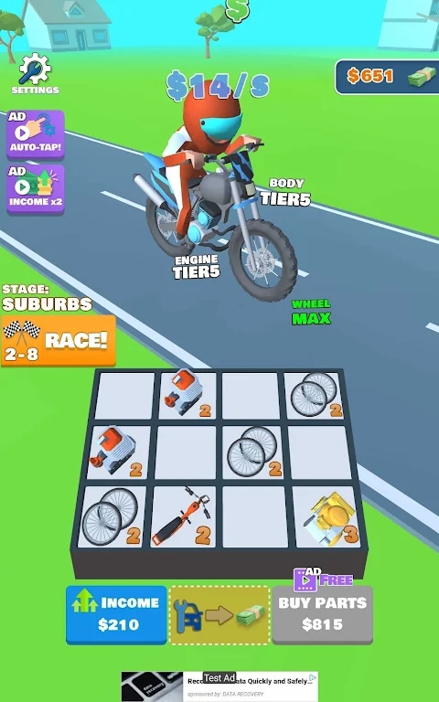 Merge Biker