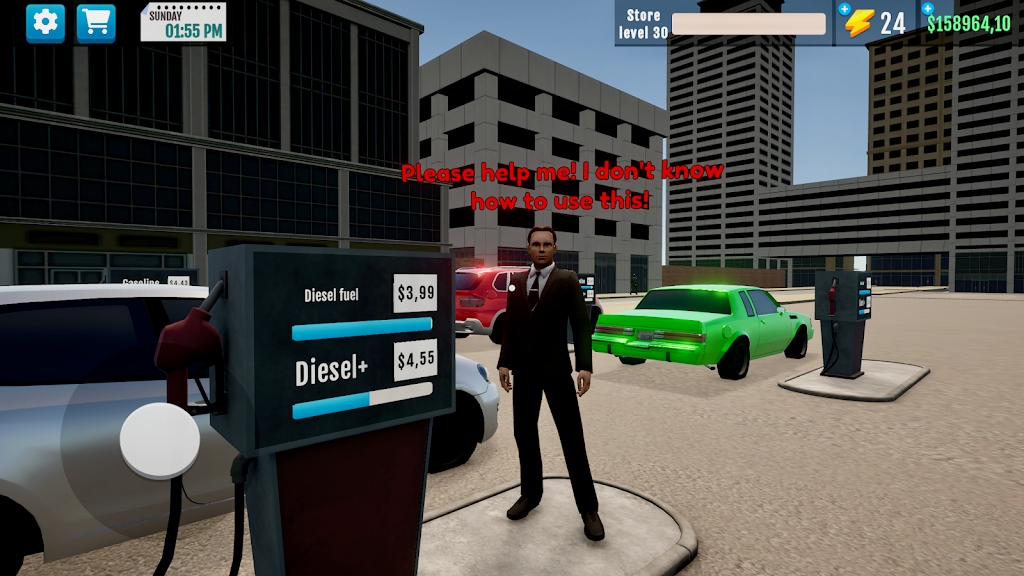 City Gas Station Simulator 3D截图2