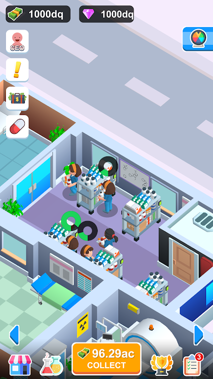 Fluid Clinic Tycoon