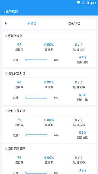 软考真题截图