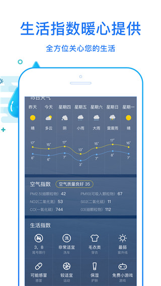 天天看天气app截图4