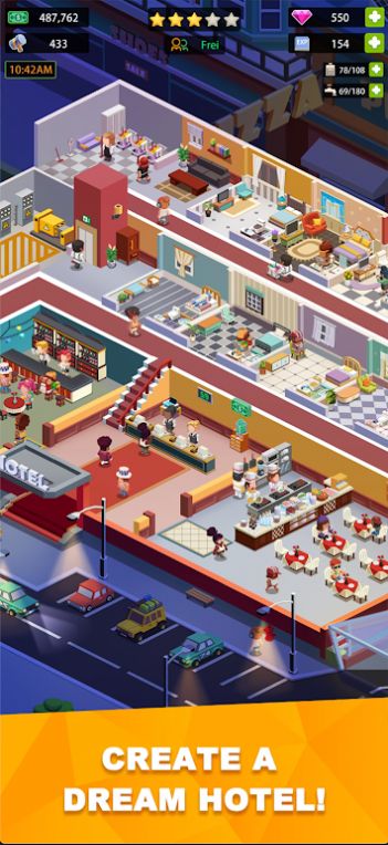 酒店商业大亨(Hotel Tycoon simulator)截图1