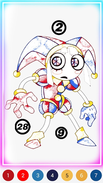 虚拟马戏团着色书(Virtual Circus Coloring Book)2