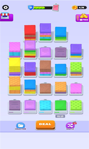 纸张颜色排序(Paper Sort - Color Sorting Game)1