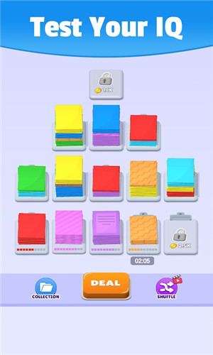 纸张颜色排序(Paper Sort - Color Sorting Game)2