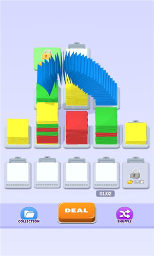 纸张颜色排序(Paper Sort - Color Sorting Game)3