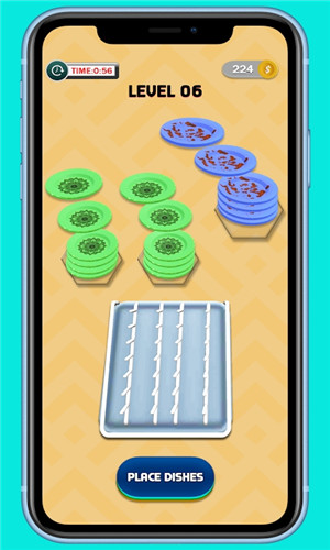 菜盘分类挑战(Dish Sort Game)截图3