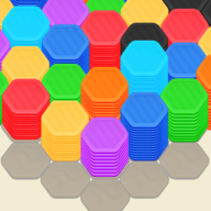 六边形排序颜色益智(Hexa Sort: Color Puzzle Game)