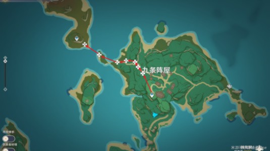 原神血斛采集路线