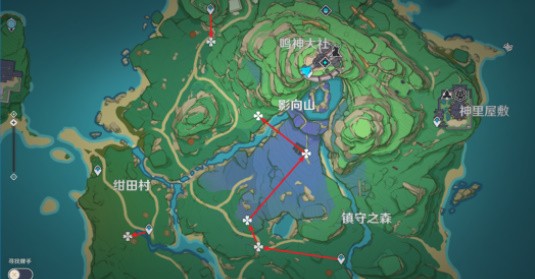 原神鬼兜虫采集路线