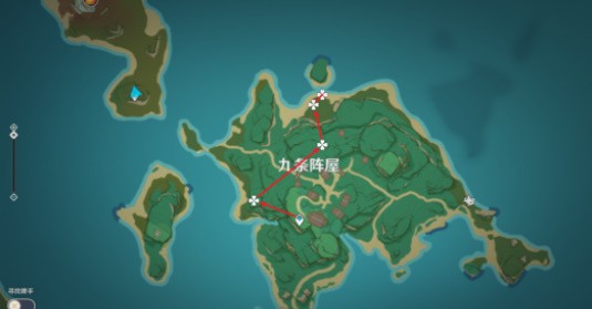 原神鬼兜虫采集路线