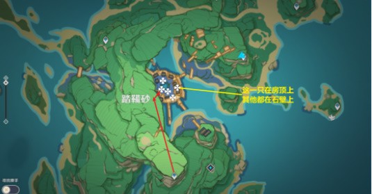 原神鬼兜虫采集路线