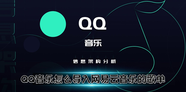 QQ音乐怎么导入网易云音乐的歌单