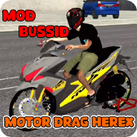 电机行驶的摩托车(Mod Motor Drag Herex Bussid)