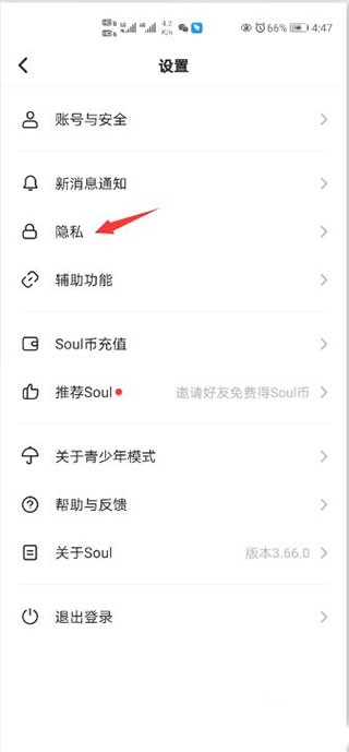 Soul聊天软件怎么设置隐身1