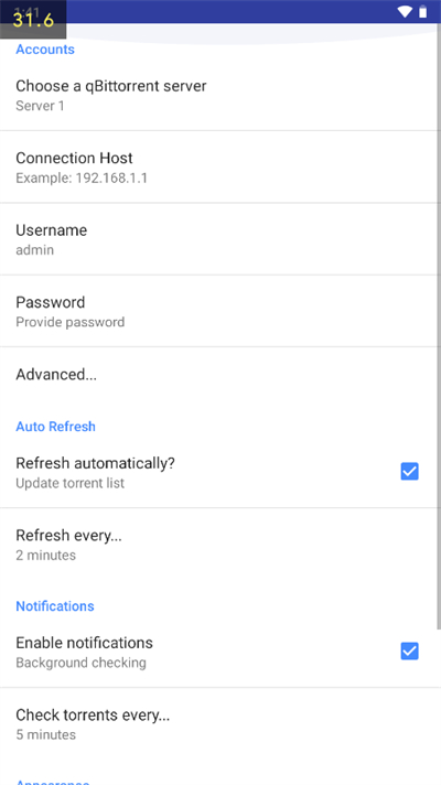 qbittorrent安卓版截图1