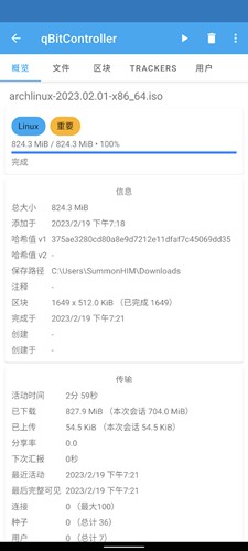 qbittorrent手机汉化版截图3