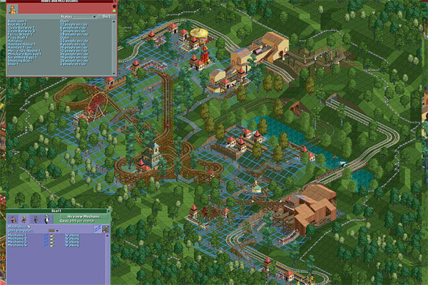 过山车大亨4(RollerCoaster Tycoon)截图3