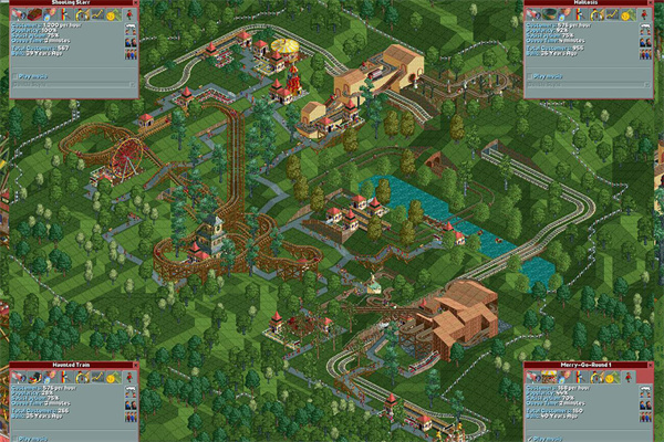 过山车大亨4(RollerCoaster Tycoon)截图4