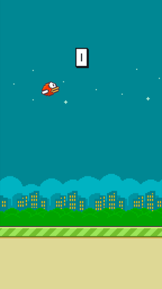 m木糖m自制Flappy Bird截图2