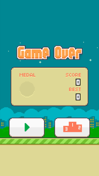 m木糖m自制Flappy Bird2