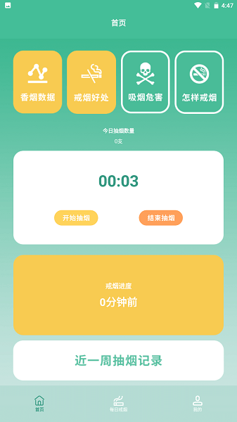 戒烟小目标