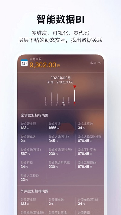 二维火掌柜餐饮版app截图1